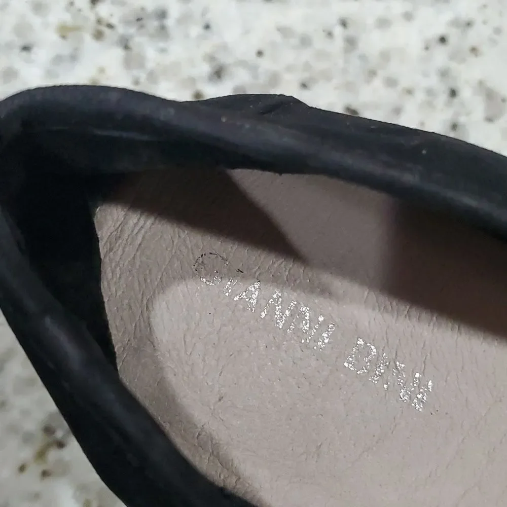 Gianni Bini Sabble Black Suede Espadrille , Women's US 9 - Picture 6 of 7
